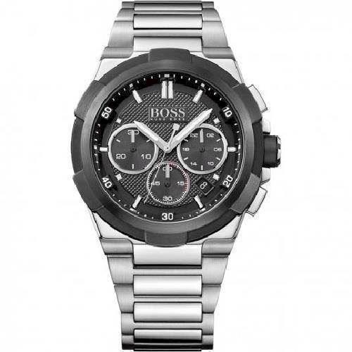 Image of fra Hugo Boss Sølv Supernova Quartz herre ur